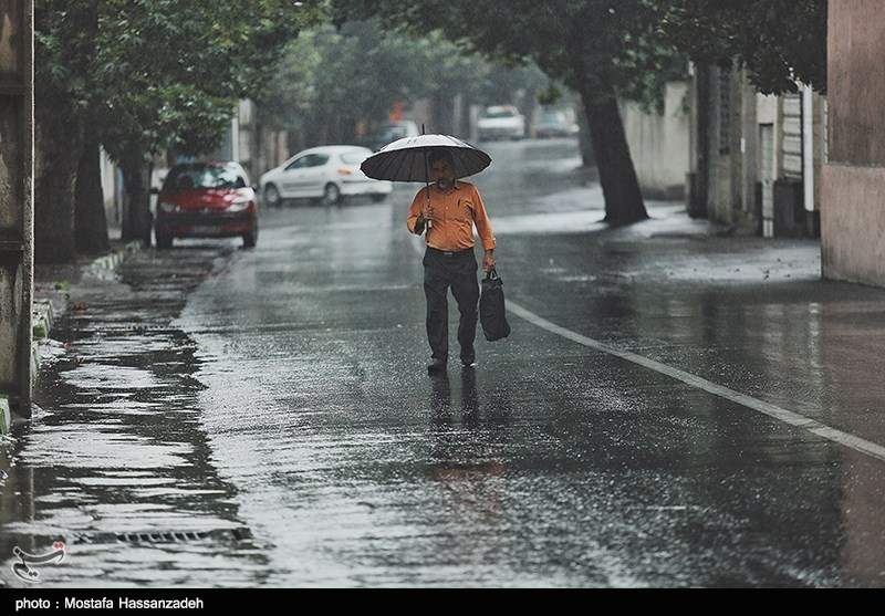 "بارش باران" و وزش باد شدید در انتظار ۶ استان کشور